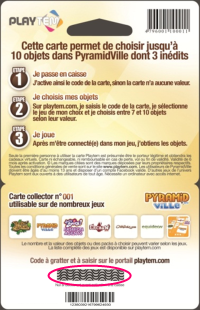 card verso